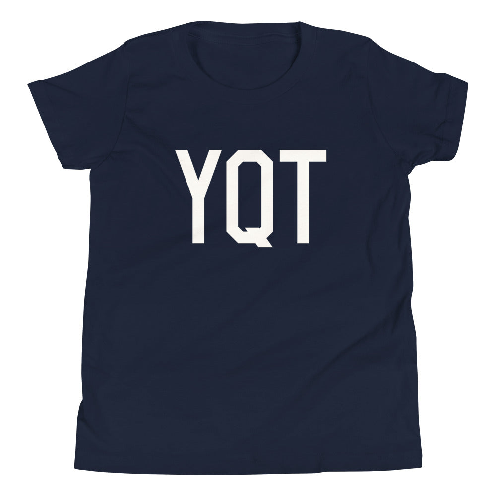 Kid's T-Shirt - White Graphic • YQT Thunder Bay • YHM Designs - Image 05