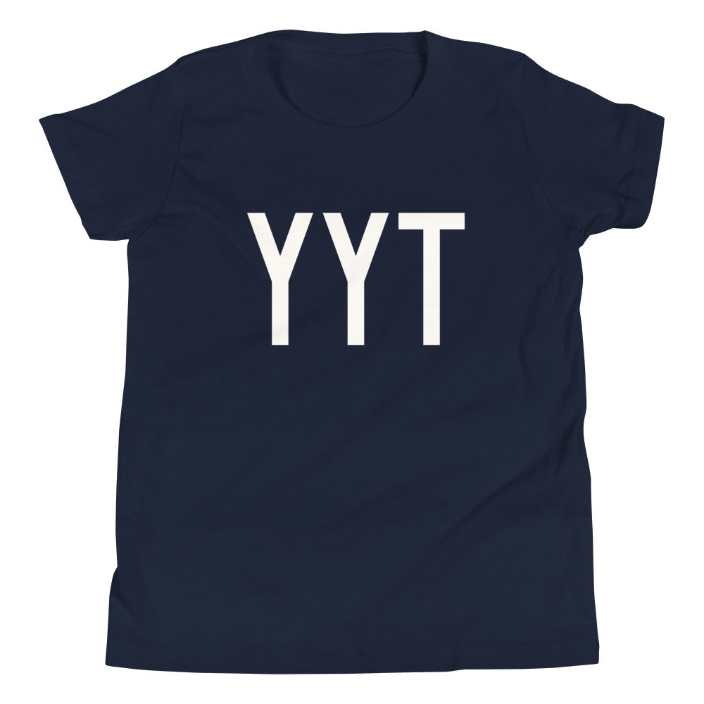 Kid's T-Shirt - White Graphic • YYT St. John's • YHM Designs - Image 05