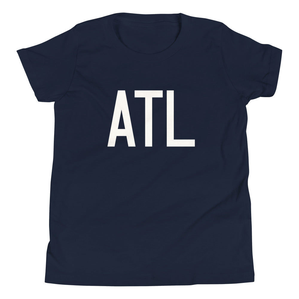 Kid's T-Shirt - White Graphic • ATL Atlanta • YHM Designs - Image 05