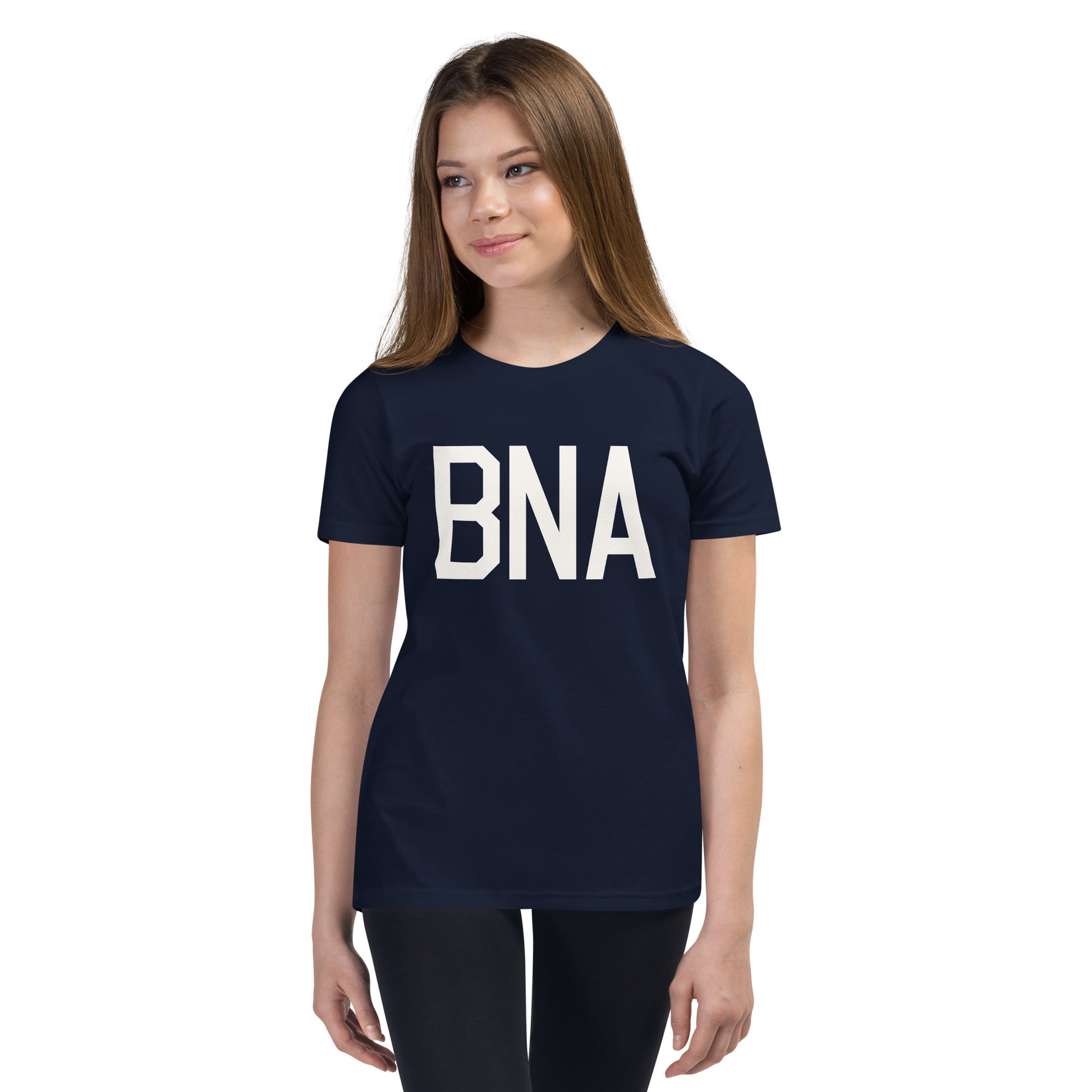 Kid's T-Shirt - White Graphic • BNA Nashville • YHM Designs - Image 04