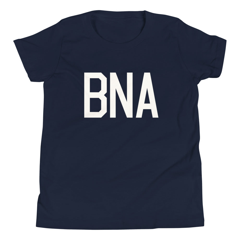 Kid's T-Shirt - White Graphic • BNA Nashville • YHM Designs - Image 05