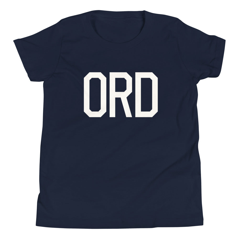 Kid's T-Shirt - White Graphic • ORD Chicago • YHM Designs - Image 05