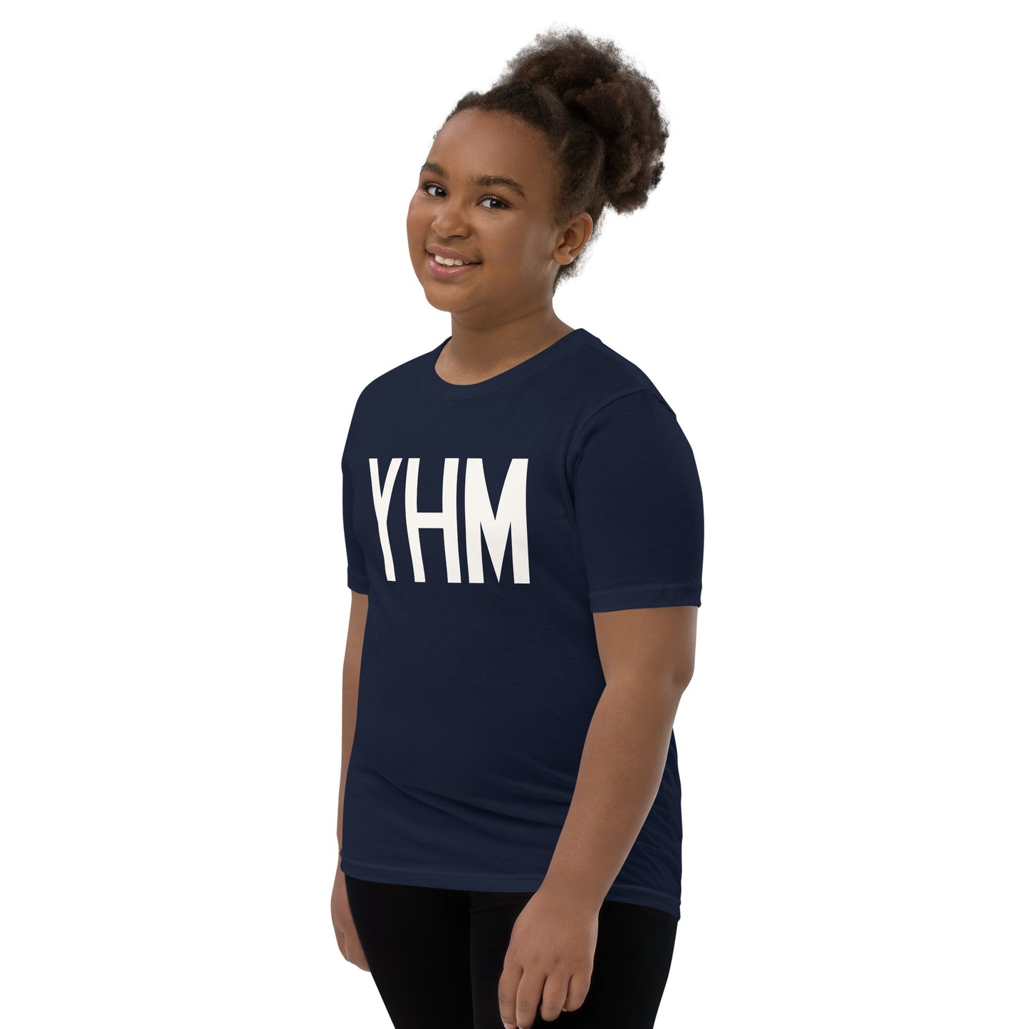 Kid's T-Shirt - White Graphic • YHM Hamilton • YHM Designs - Image 02