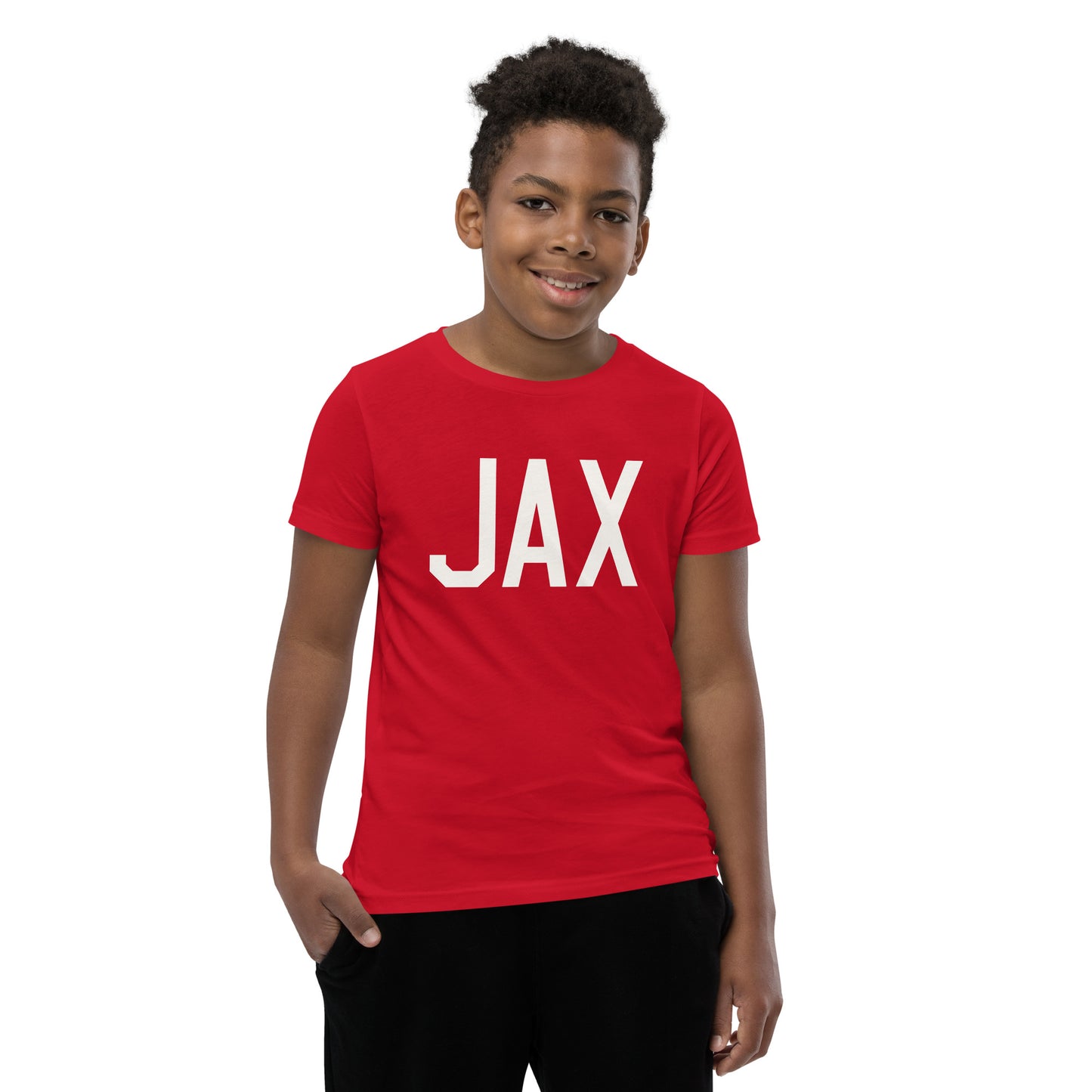 Kid's T-Shirt - White Graphic • JAX Jacksonville • YHM Designs - Image 09