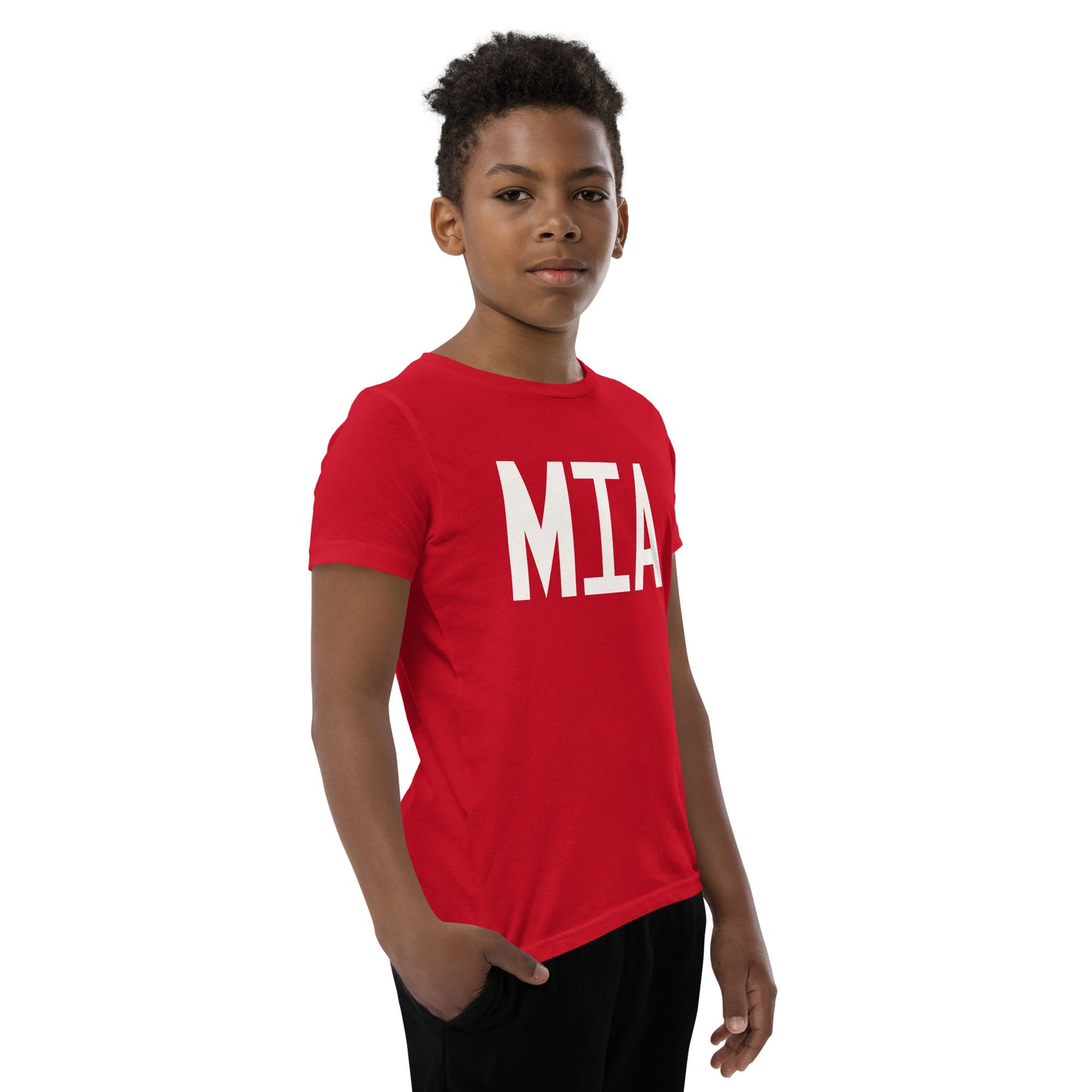 Kid's T-Shirt - White Graphic • MIA Miami • YHM Designs - Image 10