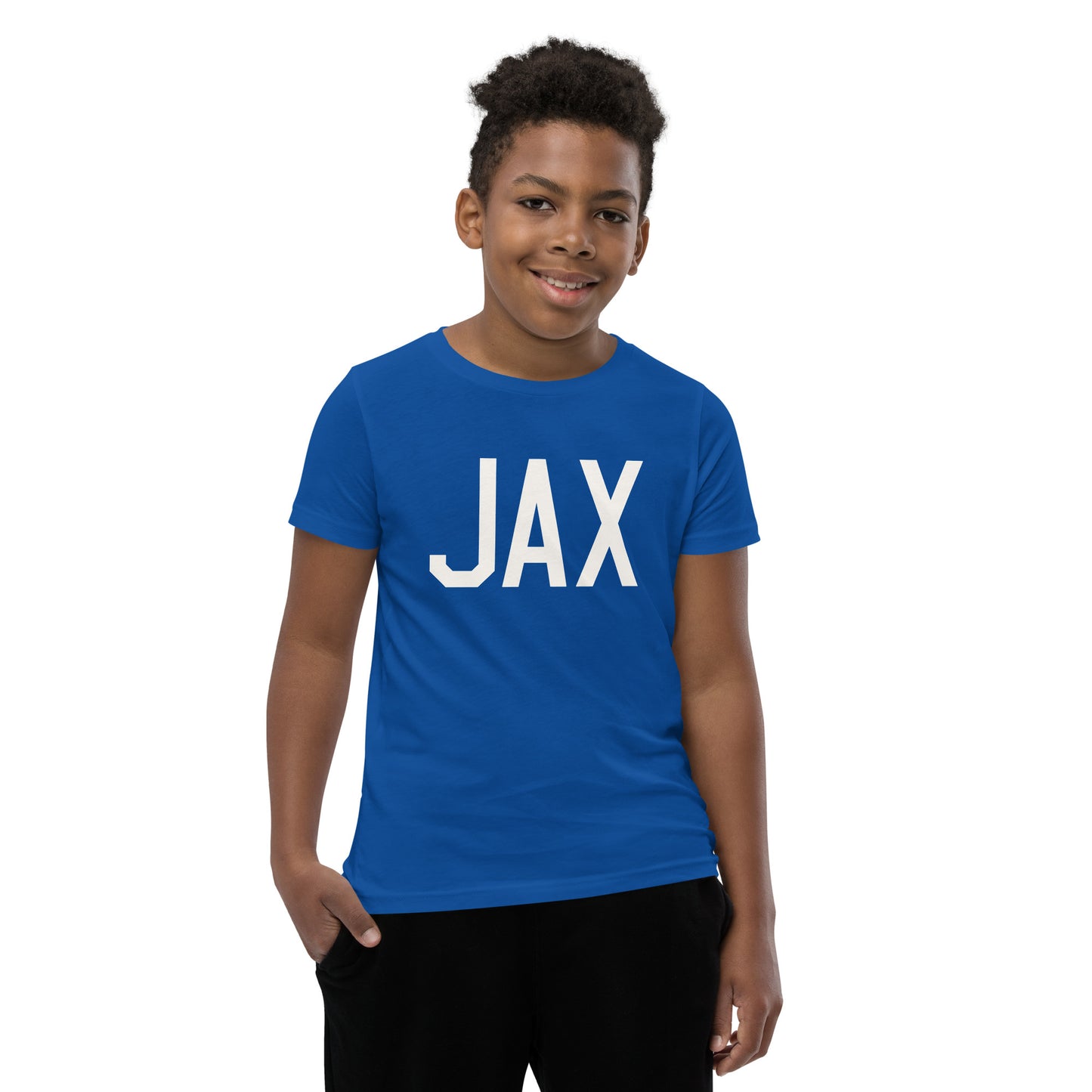 Kid's T-Shirt - White Graphic • JAX Jacksonville • YHM Designs - Image 11