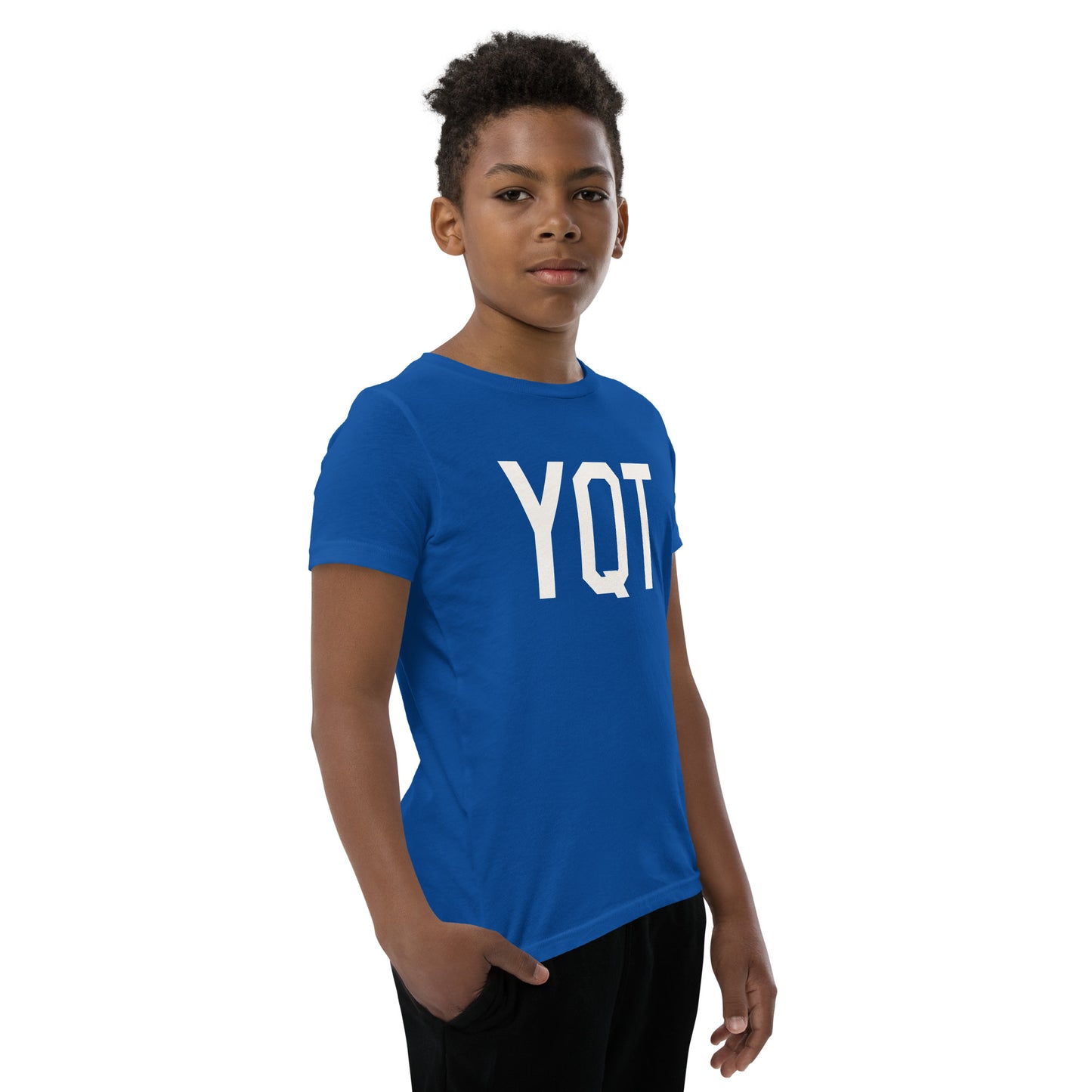 Kid's T-Shirt - White Graphic • YQT Thunder Bay • YHM Designs - Image 12