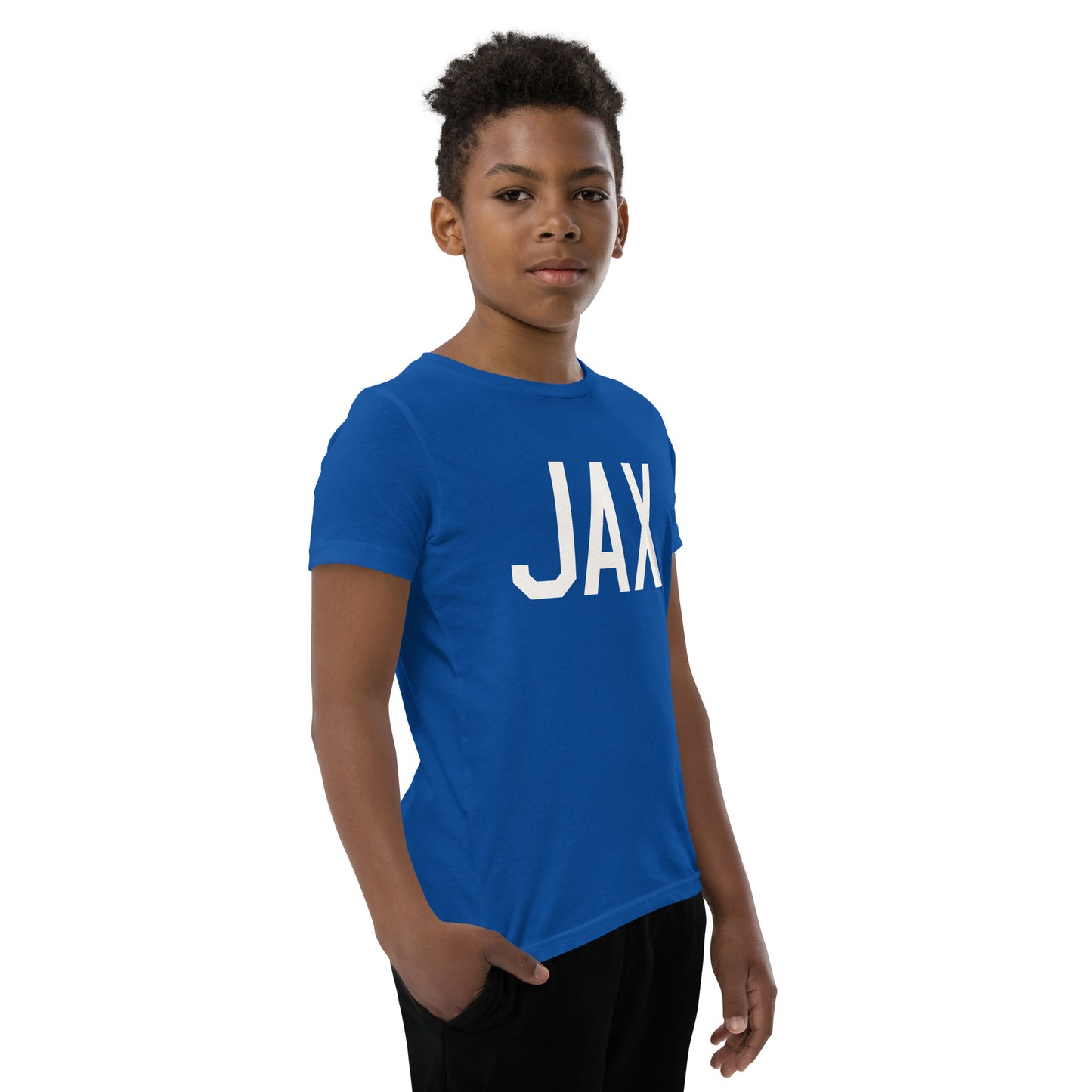 Kid's T-Shirt - White Graphic • JAX Jacksonville • YHM Designs - Image 12
