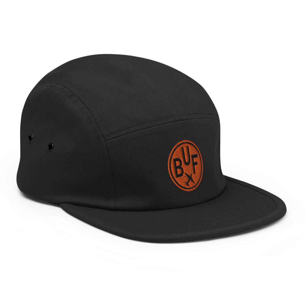 Airport Code Camper Hat - Roundel • BUF Buffalo • YHM Designs - Image 13