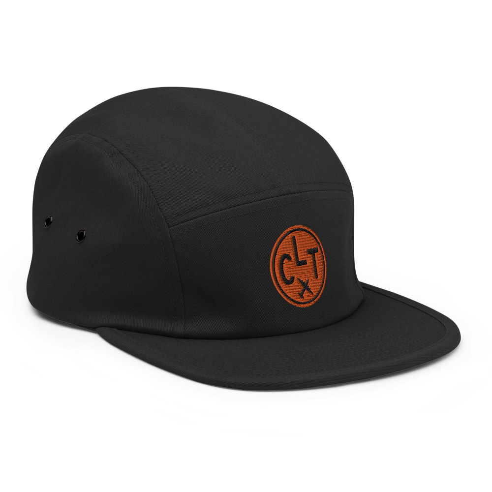 Airport Code Camper Hat - Roundel • CLT Charlotte • YHM Designs - Image 13