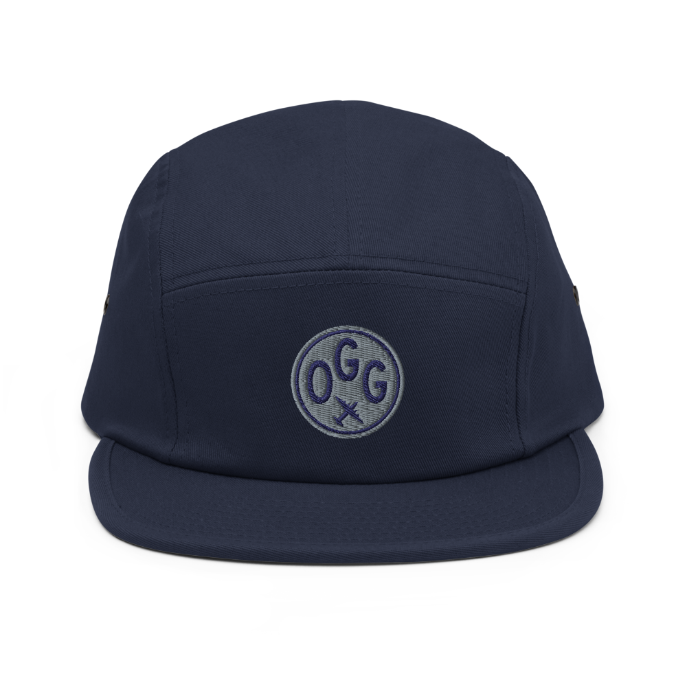 Airport Code Camper Hat - Roundel • OGG Maui • YHM Designs - Image 10