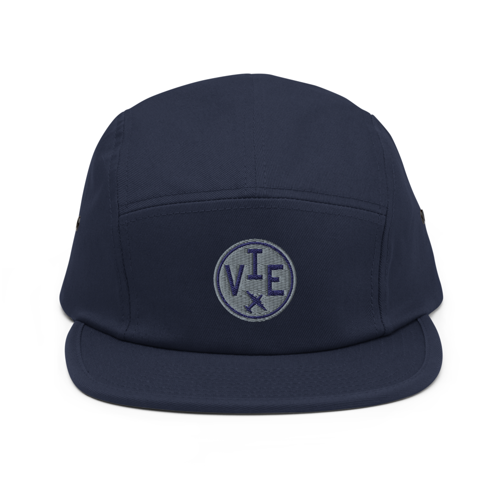 Airport Code Camper Hat - Roundel • VIE Vienna • YHM Designs - Image 10