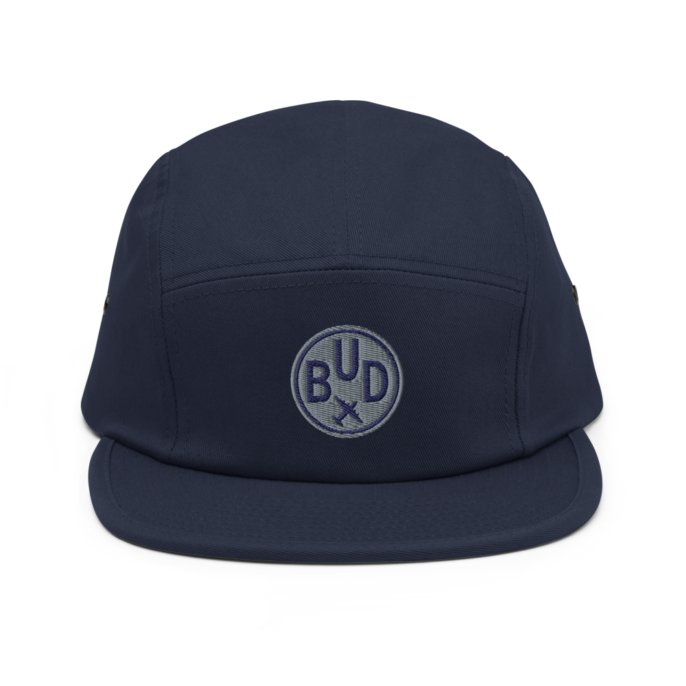 Airport Code Camper Hat - Roundel • BUD Budapest • YHM Designs - Image 10