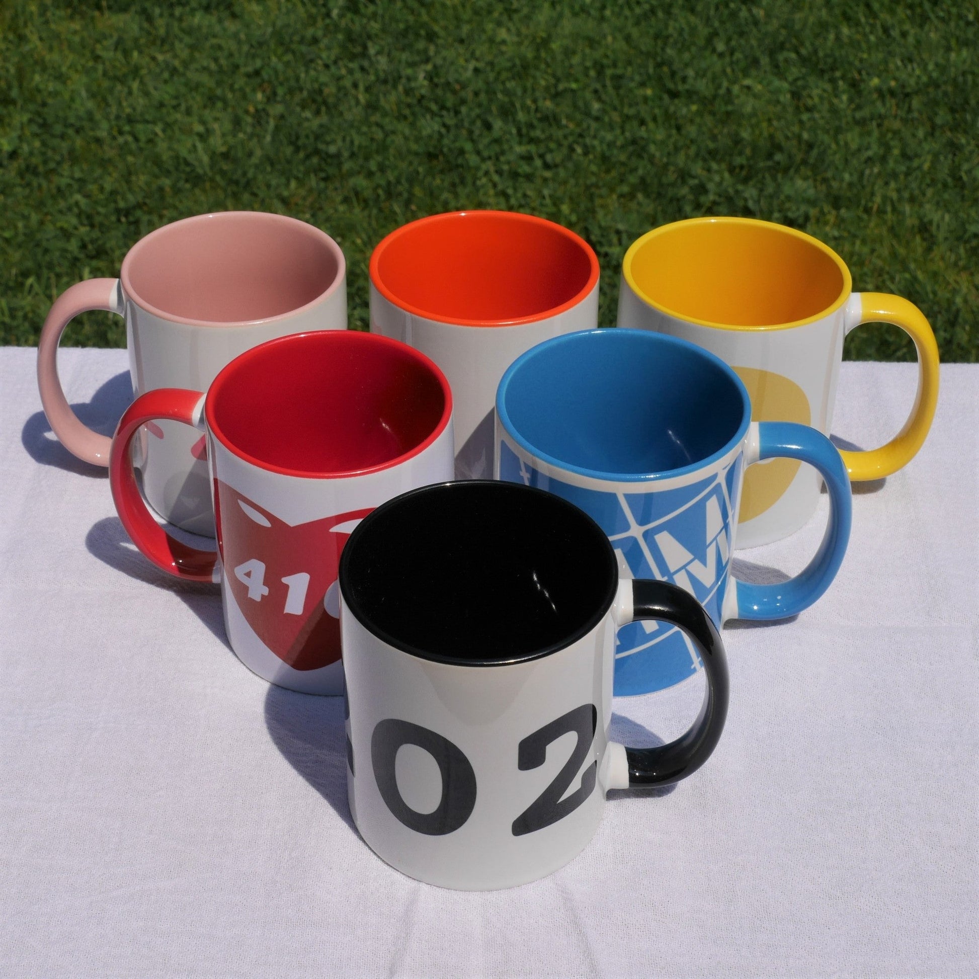 Aviation-Theme Coffee Mug - Black • DEN Denver • YHM Designs - Image 07