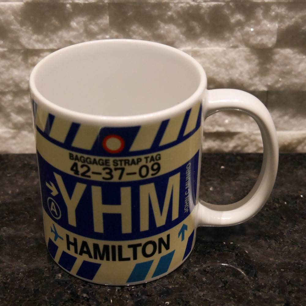 Aviation Gift Coffee Mug - Camouflage Green • ORD Chicago • YHM Designs - Image 06