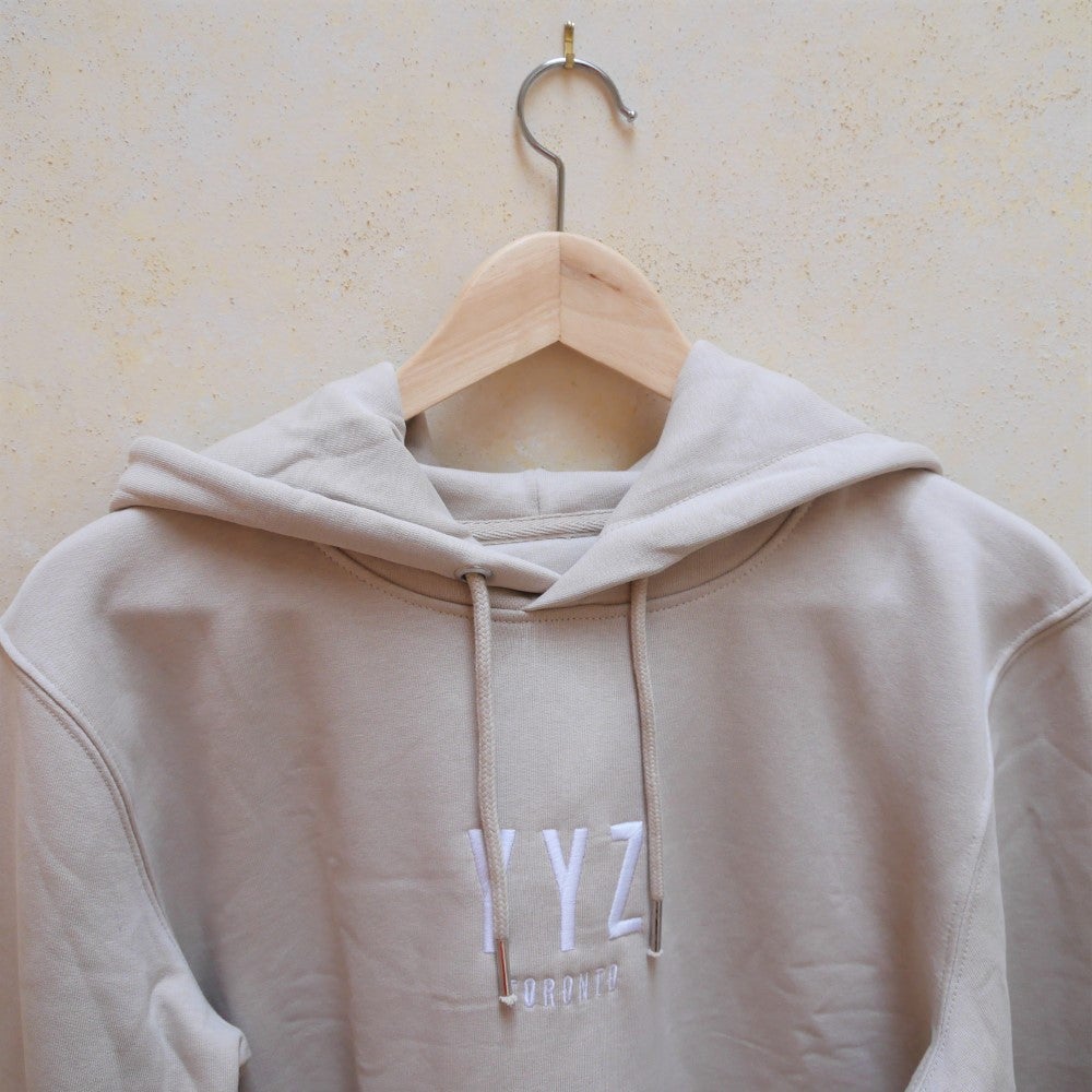 YHM Designs - VIE Vienna Eco Hoodie - Embroidered with City Name and Airport Code - Image 12