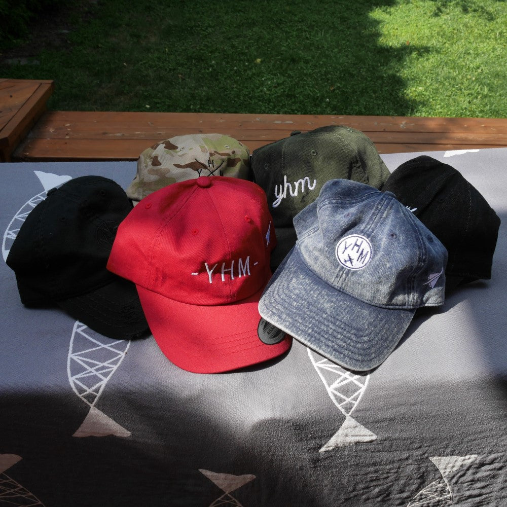 Crossed-X Dad Hat - White • YQT Thunder Bay • YHM Designs - Image 21