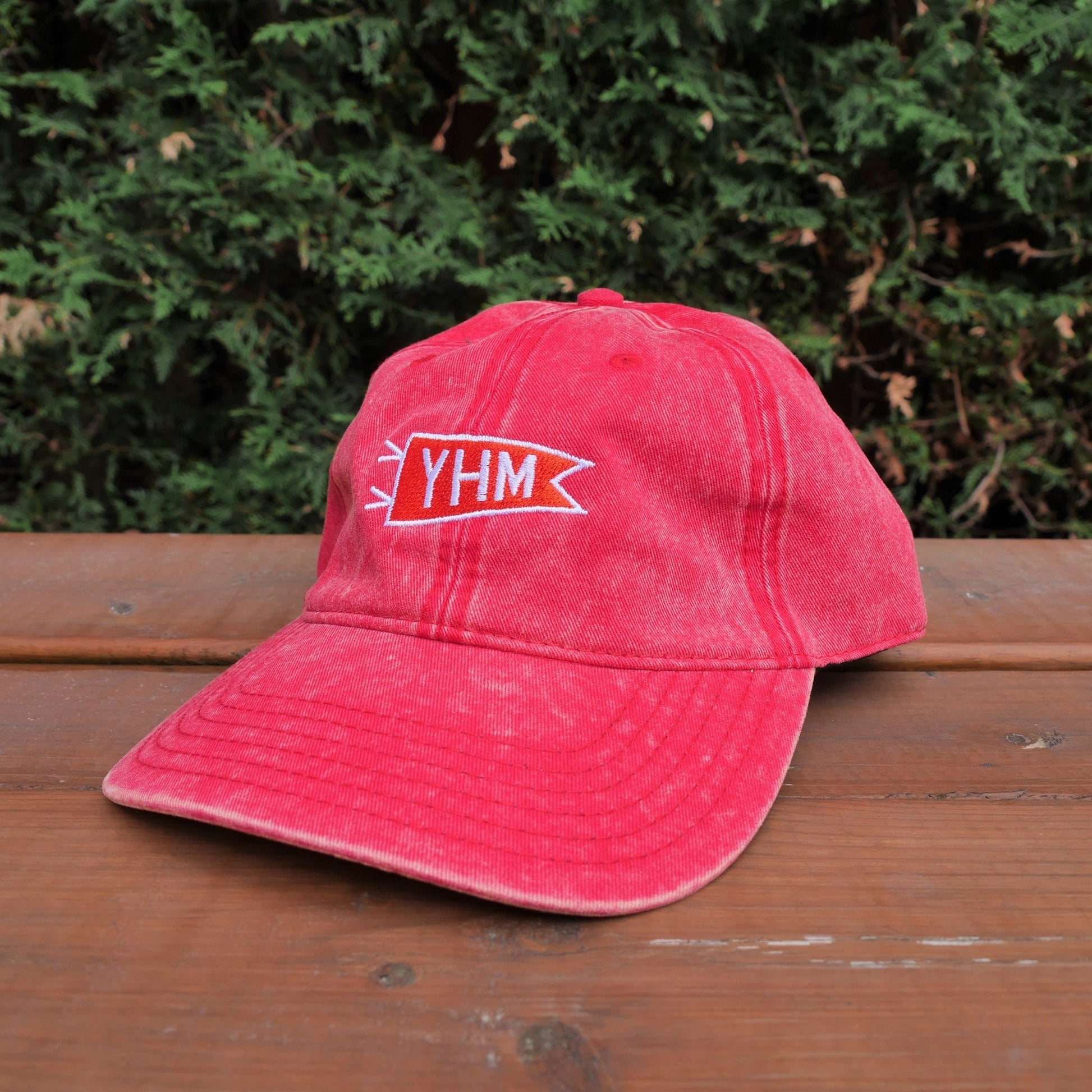 Crossed-X Cotton Twill Cap - White • YOW Ottawa • YHM Designs - Image 41