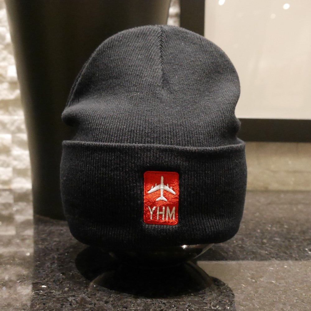 Maple Leaf Cuffed Beanie - Red/White • YEG Edmonton • YHM Designs - Image 17