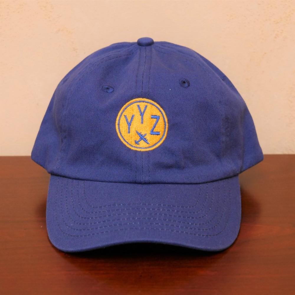 Roundel Kid's Baseball Cap - Gold • YXE Saskatoon • YHM Designs - Image 12