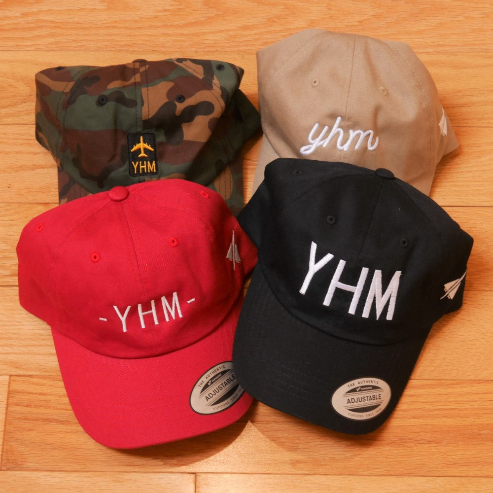 Airport Code Baseball Cap - White • YMM Fort McMurray • YHM Designs - Image 34