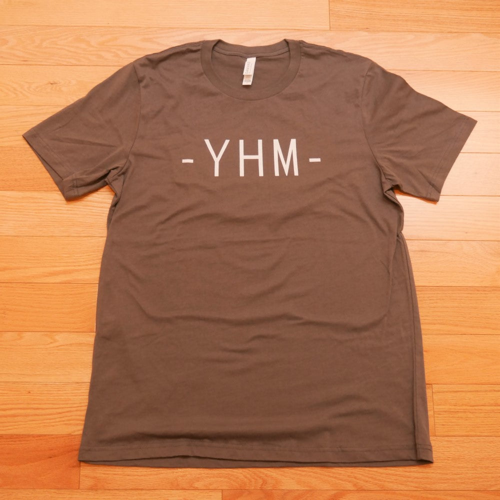 Airport Code T-Shirt - Navy Blue Graphic • YQM Moncton • YHM Designs - Image 12