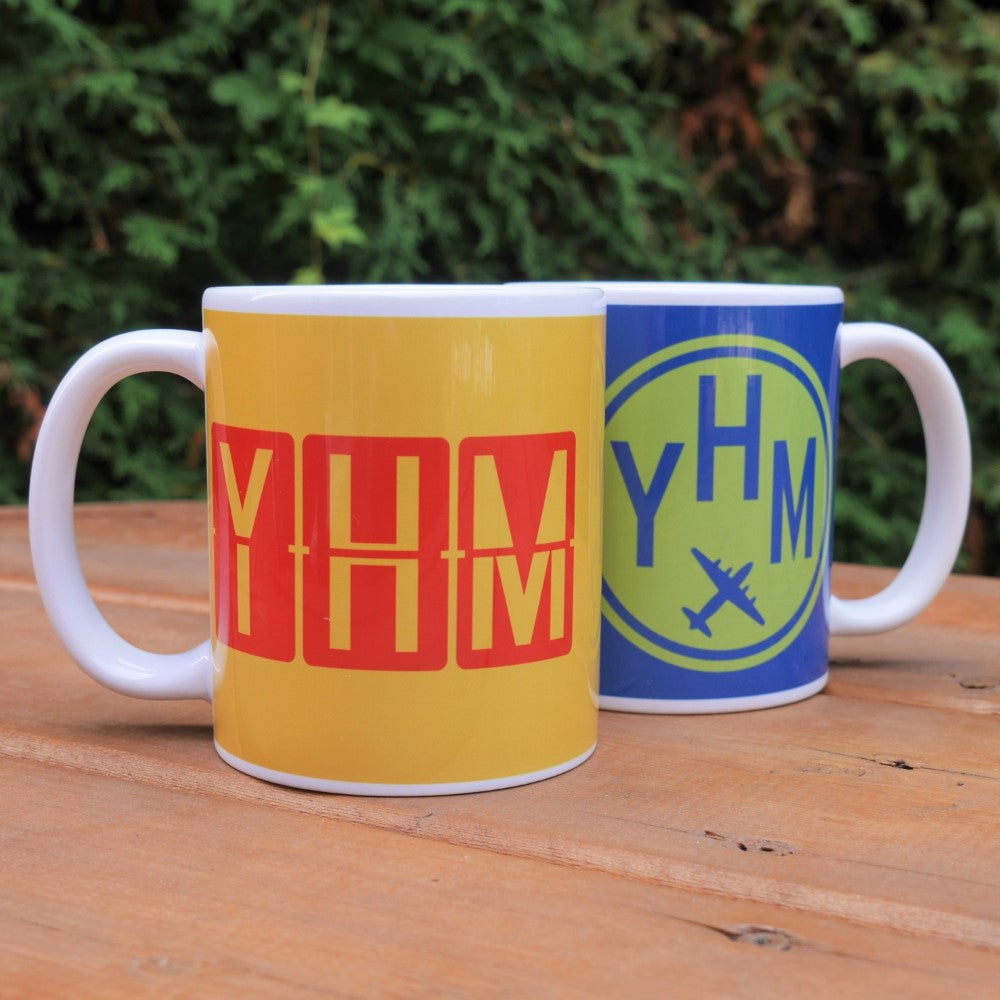 Aviation Gift Coffee Mug - Camouflage Green • BKK Bangkok • YHM Designs - Image 04