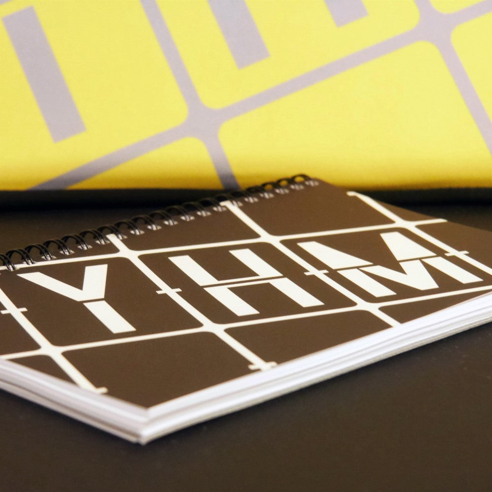 Aviation Gift Spiral Notebook - Yellow • YOW Ottawa • YHM Designs - Image 04