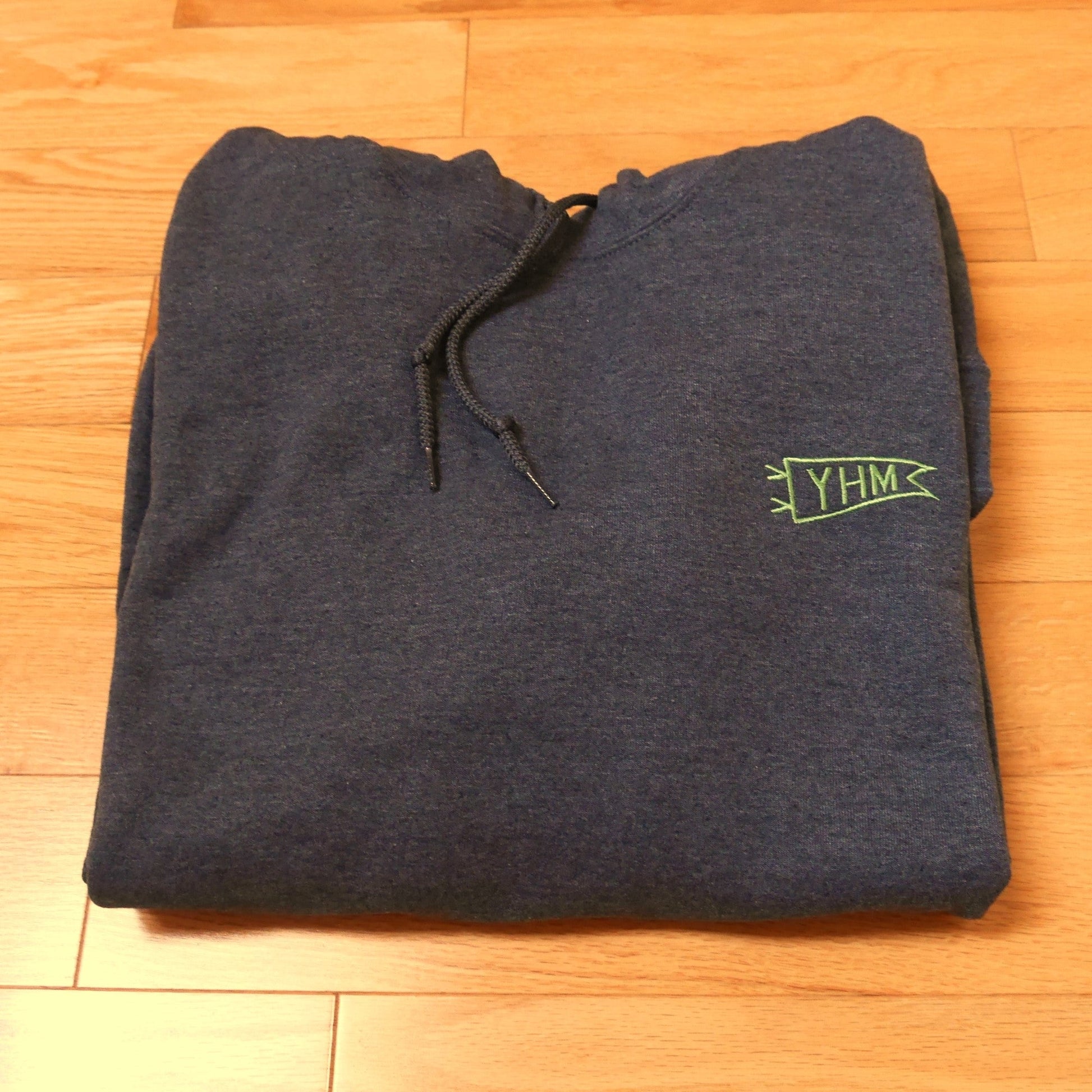 Embroidered Unisex Hoodie - Monochrome • YYZ Toronto • YHM Designs - Image 17