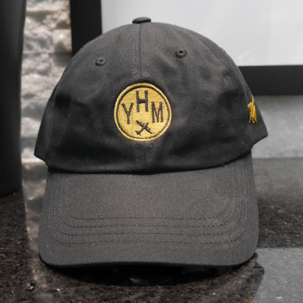Roundel Baseball Cap - Old Gold • YVR Vancouver • YHM Designs - Image 07
