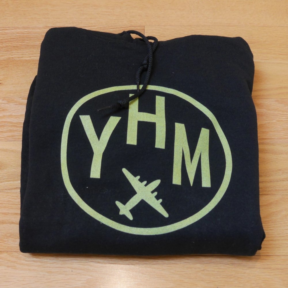 Vintage Script Unisex Hoodie • YUL Montreal • YHM Designs - Image 11