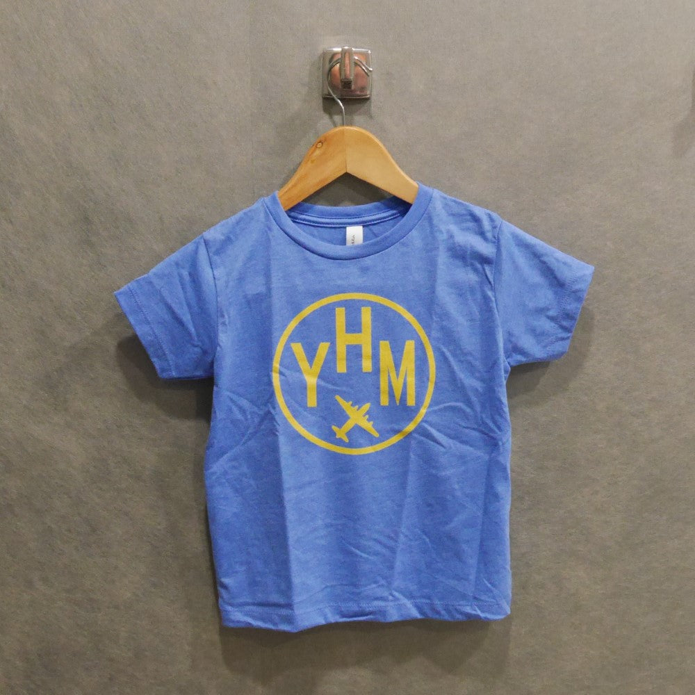 Airplane Window Toddler T-Shirt - Sky Blue • YYZ Toronto • YHM Designs - Image 09