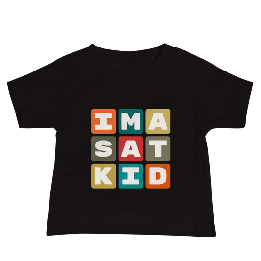 Baby T-Shirt - Colourful Blocks • SAT San Antonio • YHM Designs - Image 02