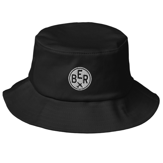 Roundel Bucket Hat - Black & White • BER Berlin • YHM Designs - Image 02