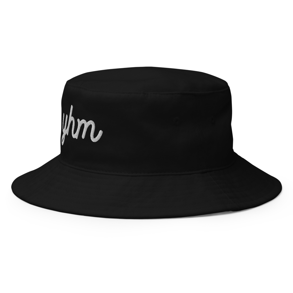 Vintage Script Bucket Hat • YHM Hamilton • YHM Designs - Image 06
