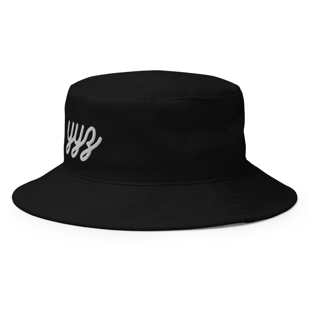 Vintage Script Bucket Hat • YYZ Toronto • YHM Designs - Image 06