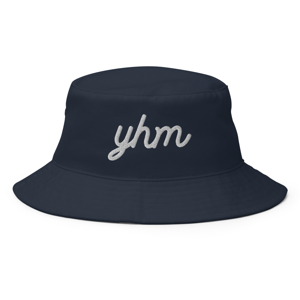Vintage Script Bucket Hat • YHM Hamilton • YHM Designs - Image 07