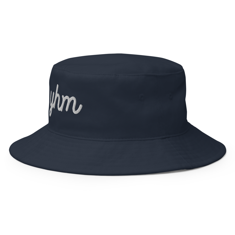 Vintage Script Bucket Hat • YHM Hamilton • YHM Designs - Image 08