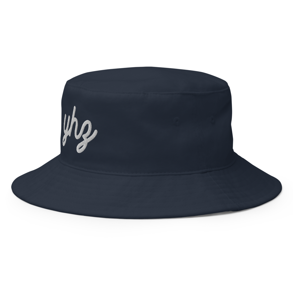 Vintage Script Bucket Hat • YHZ Halifax • YHM Designs - Image 08