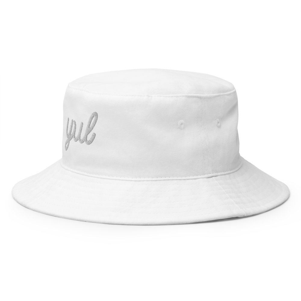 Vintage Script Bucket Hat • YUL Montreal • YHM Designs - Image 10