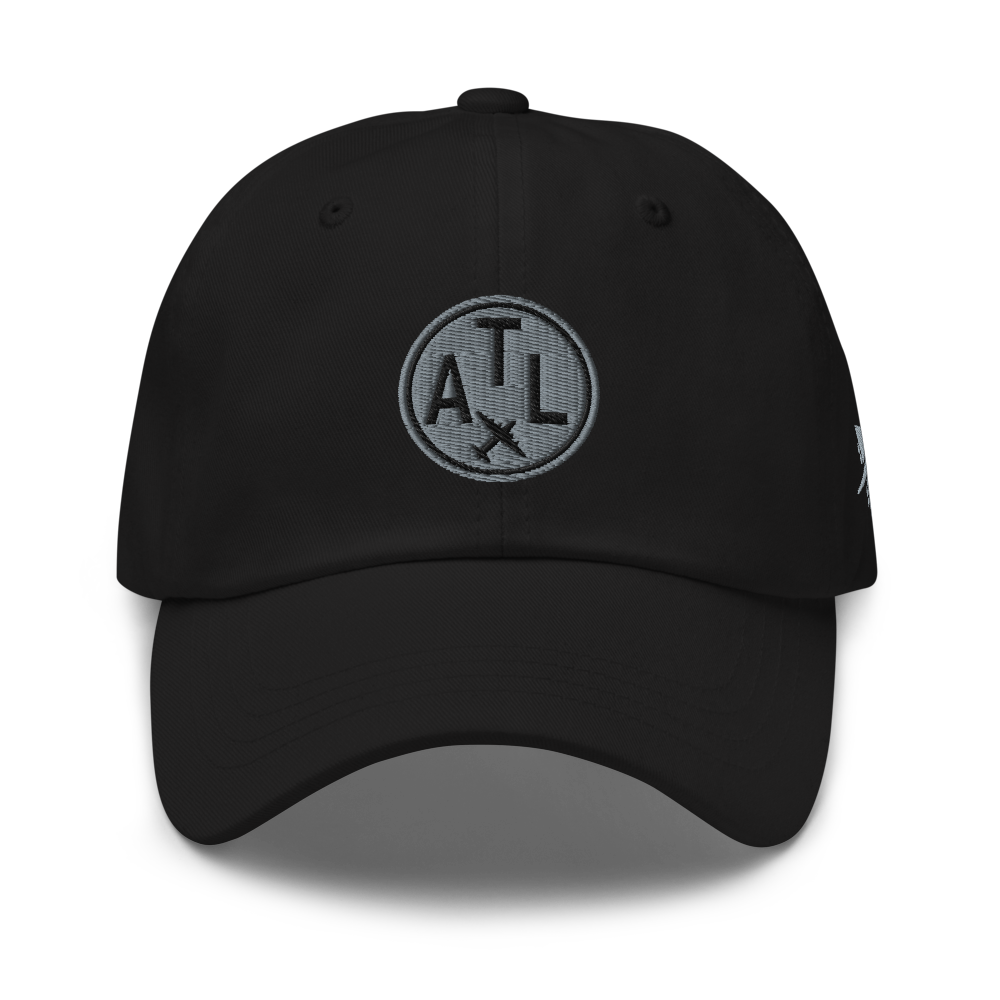 Roundel Baseball Cap - Grey • ATL Atlanta • YHM Designs - Image 05