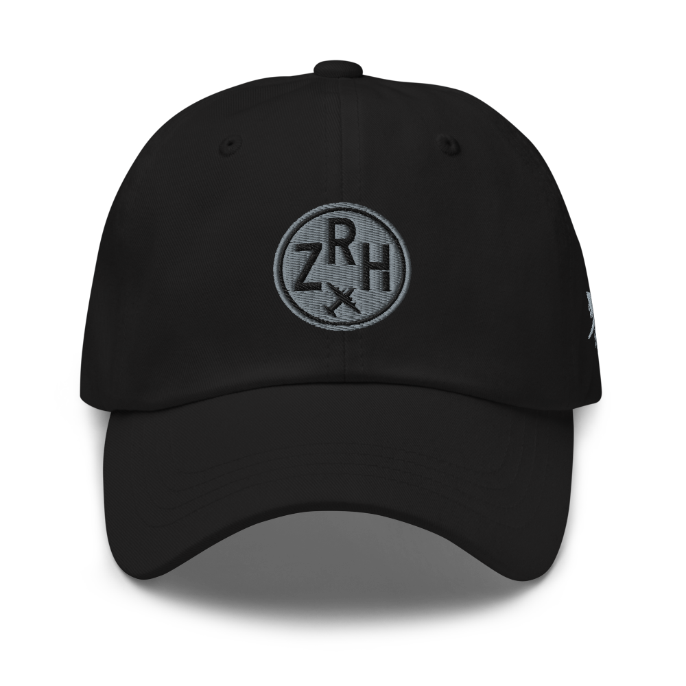Roundel Design Baseball Cap • ZRH Zurich • YHM Designs - Image 05