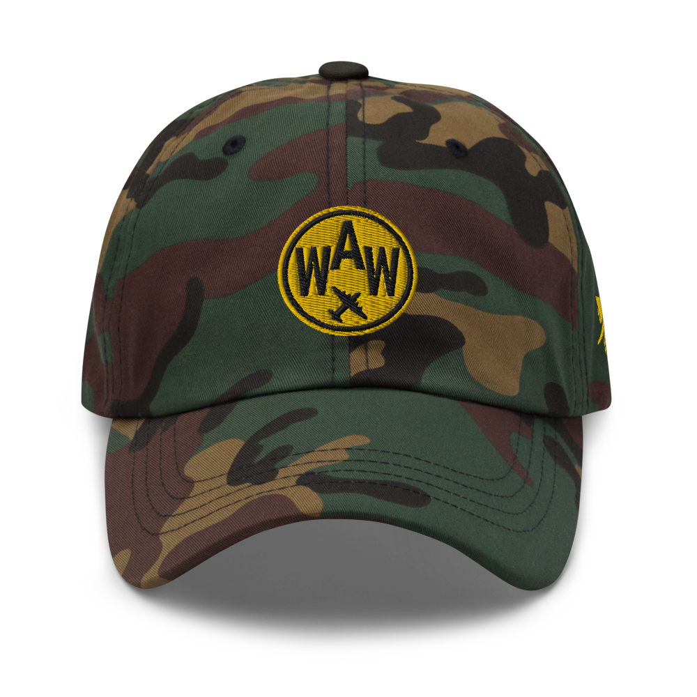 Roundel Design Baseball Cap • WAW Warsaw • YHM Designs - Image 07