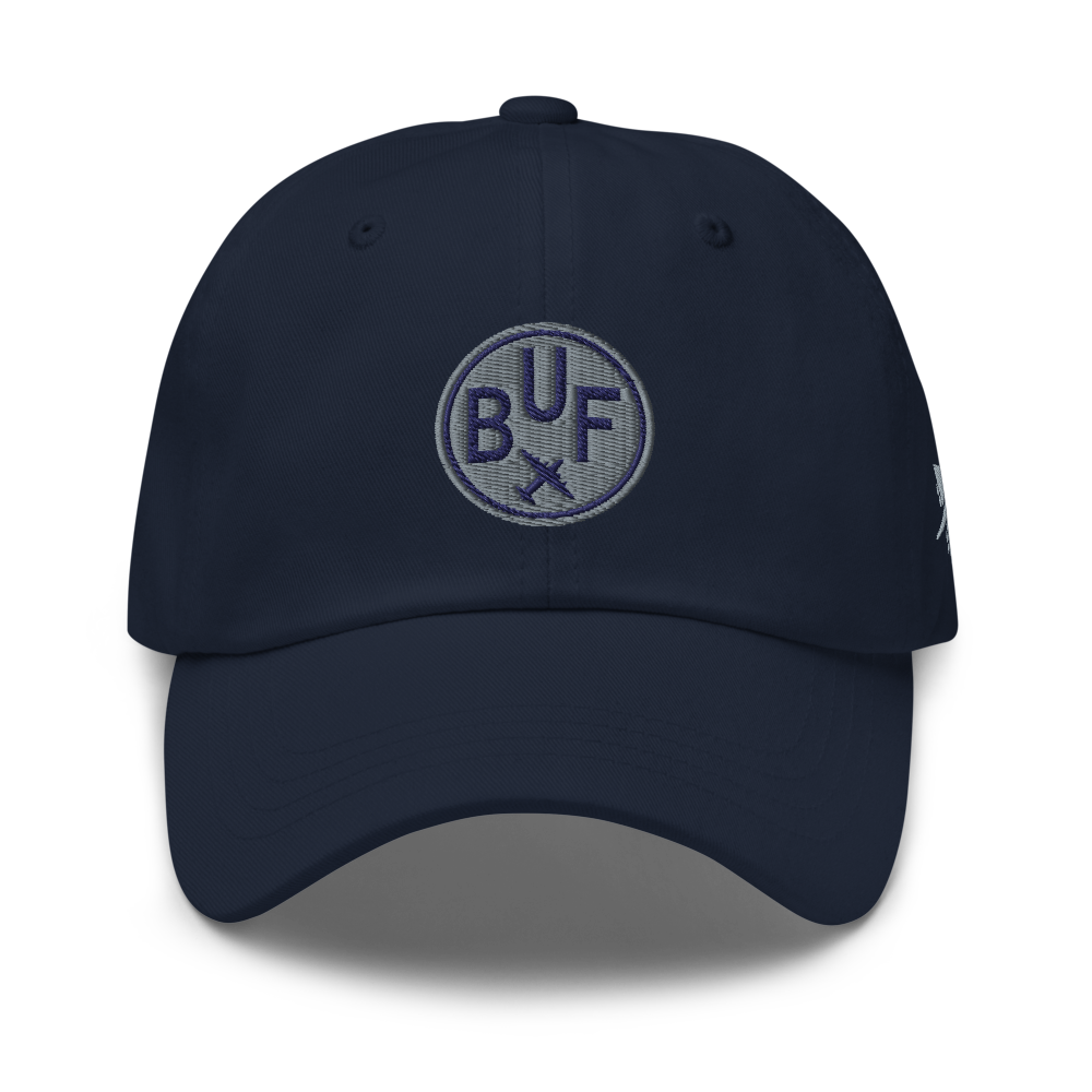 Roundel Baseball Cap - Grey • BUF Buffalo • YHM Designs - Image 09
