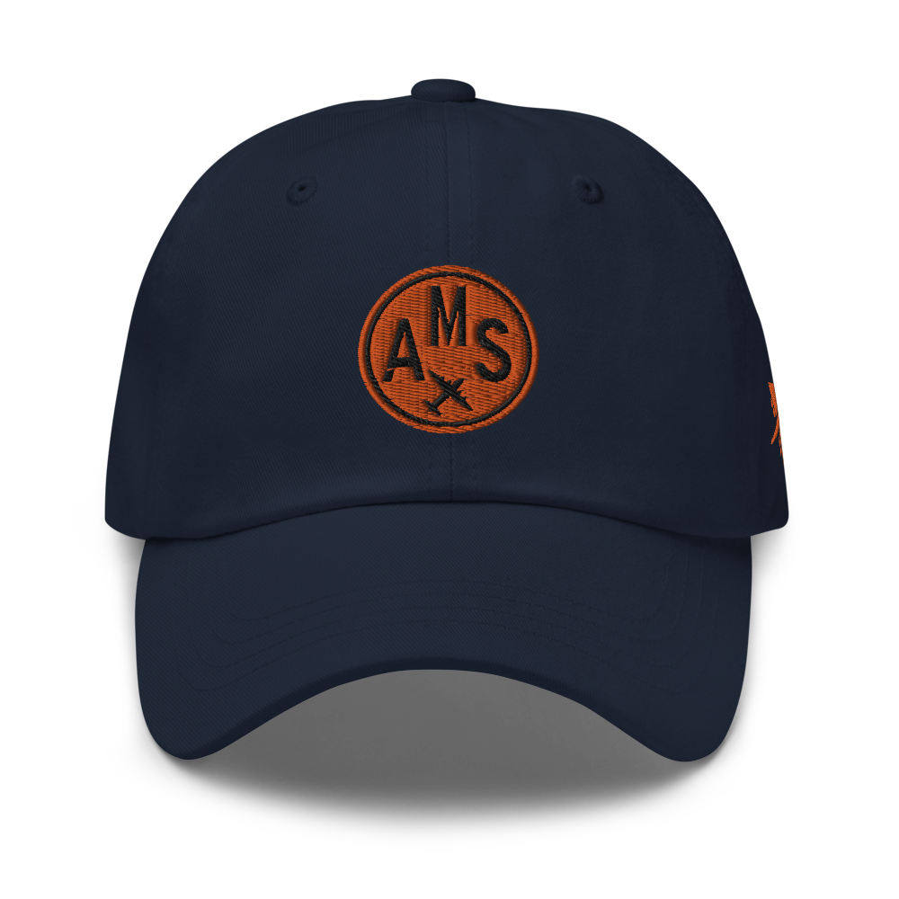 Roundel Design Baseball Cap • AMS Amsterdam • YHM Designs - Image 10
