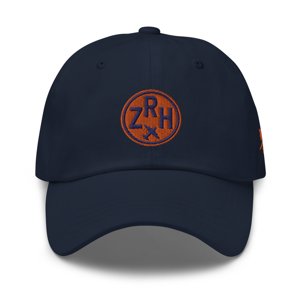 Roundel Design Baseball Cap • ZRH Zurich • YHM Designs - Image 10