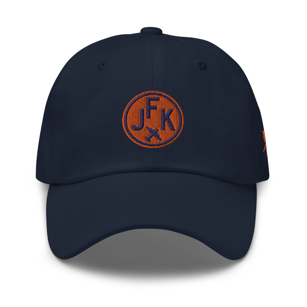 Roundel Design Baseball Cap • JFK New York City • YHM Designs - Image 05