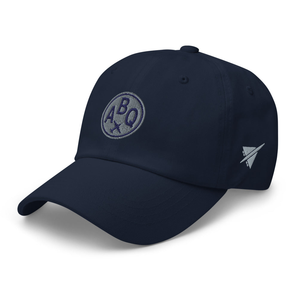 Roundel Baseball Cap - Grey • ABQ Albuquerque • YHM Designs - Image 08
