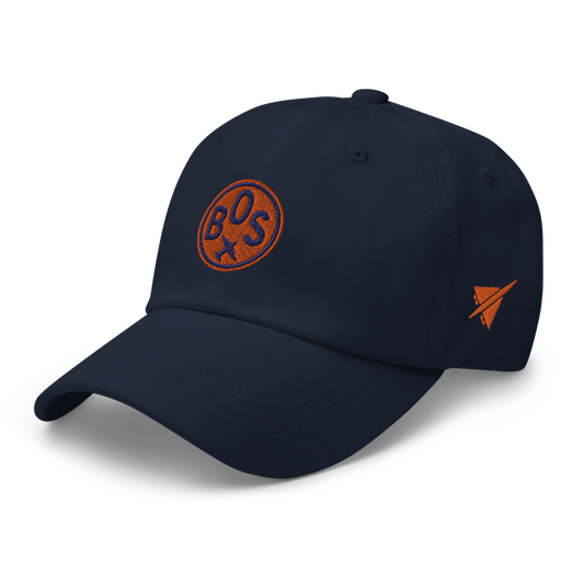 Roundel Design Baseball Cap • BOS Boston • YHM Designs - Image 01
