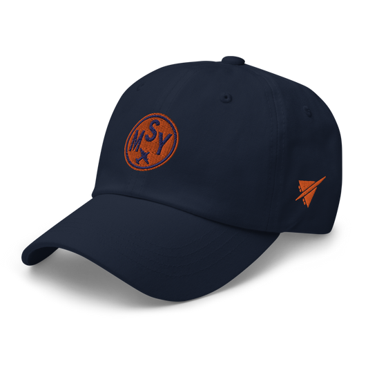 Roundel Design Baseball Cap • MSY New Orleans • YHM Designs - Image 01